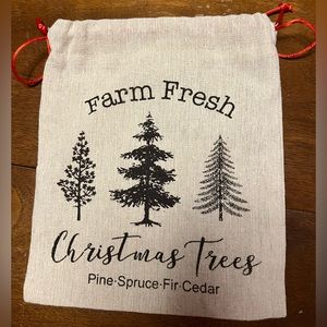 🤩 $5 SALE! 🤩 NWOT Farm Fresh Christmas Trees bag